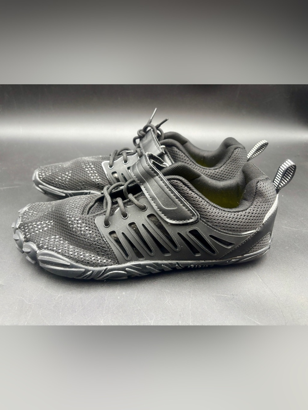 WHITIN Barefoot Running Shoes Men's Size 44 US 11 Black Wide Toe Box Great Cond
